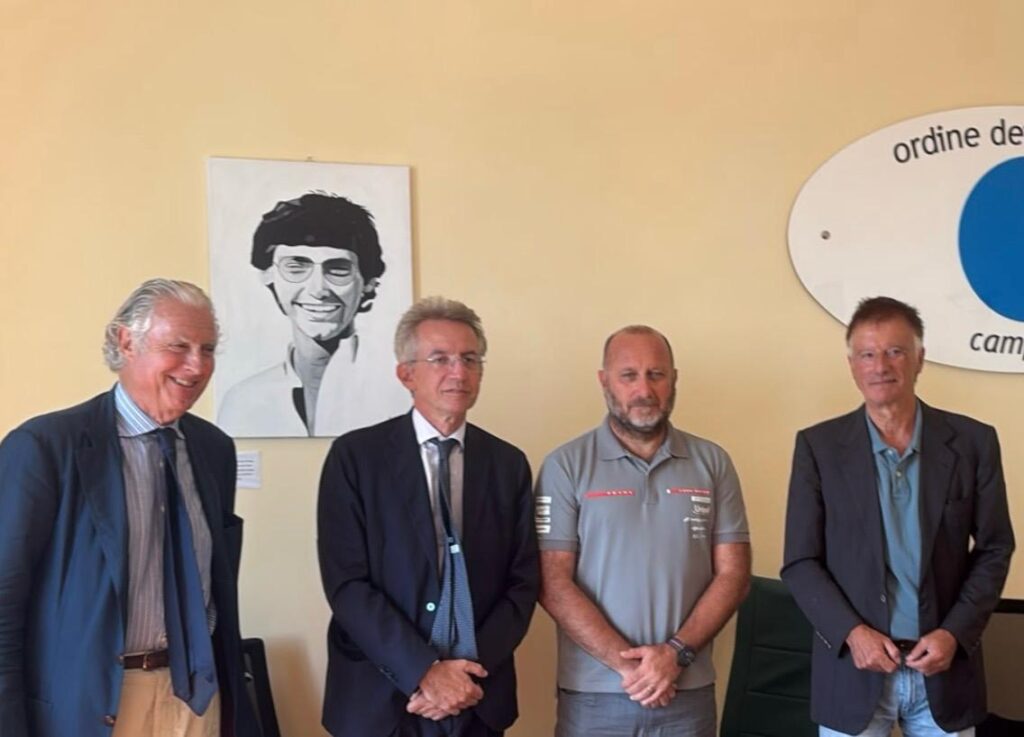 Luna Rossa nella sede Odg Campania