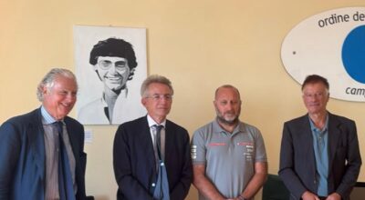 Luna Rossa nella sede Odg Campania